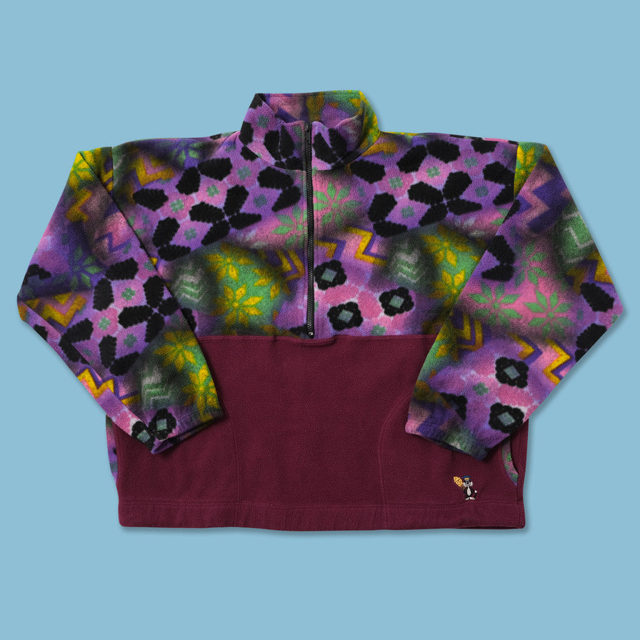 Vintage Half Zip Fleece Large 