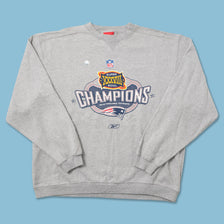 Vintage 2004 Reebok New England Patriots Sweater XLarge 