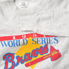 Vintage 1991 Atlanta Braves Sweater Large 