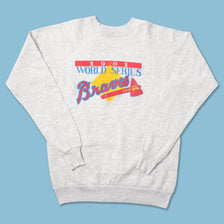 Vintage 1991 Atlanta Braves Sweater Large 