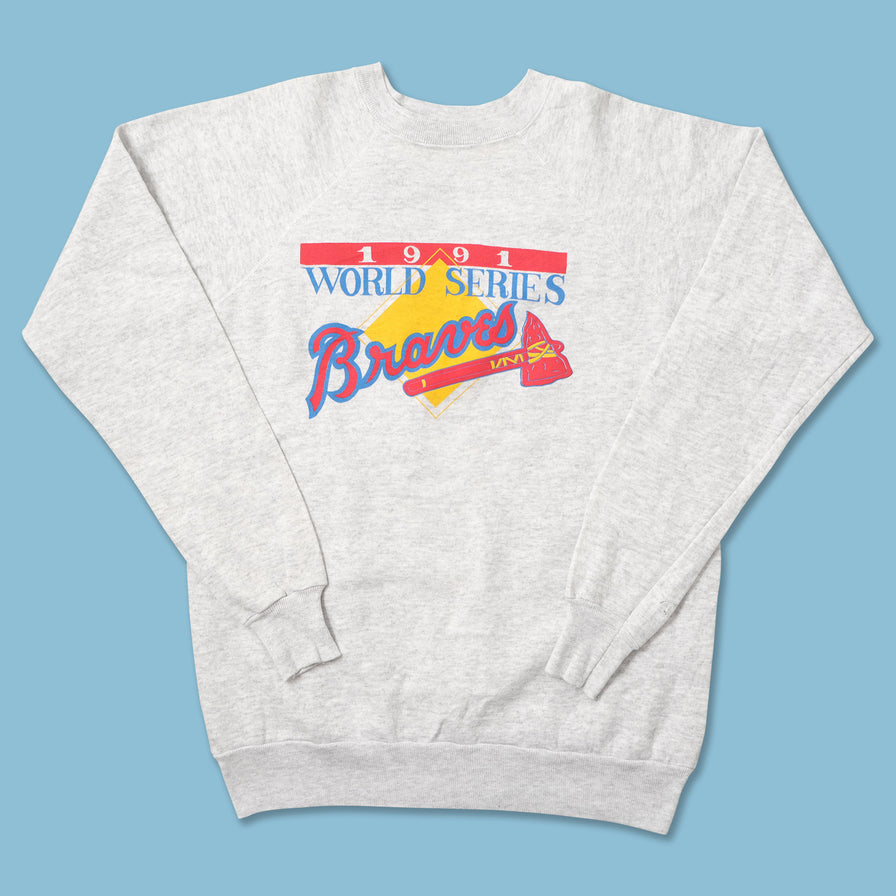 Vintage 1991 Atlanta Braves Sweater Large 