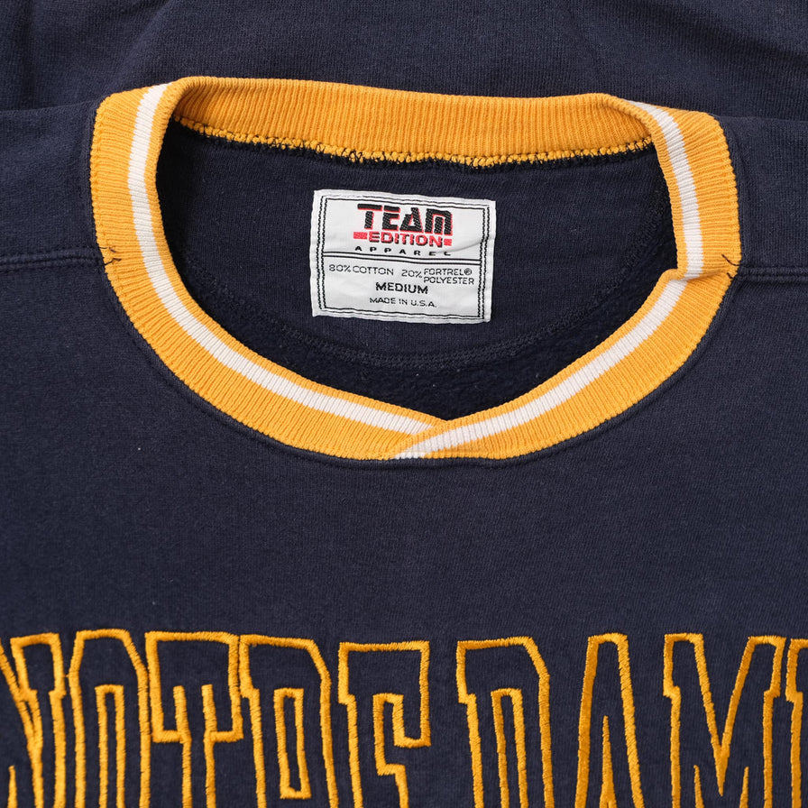 Vintage Notre Dame Fighting Irish Sweater Medium 