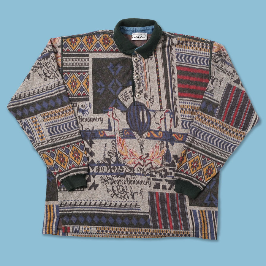 Vintage Carlo Colucci Knit Sweater XLarge 