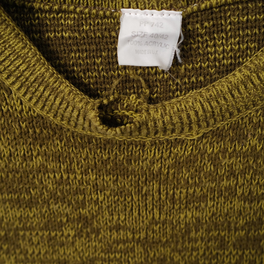 Vintage Golf Knit Sweater Large 