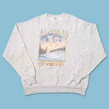 Vintage Huskies Sweater XLarge 