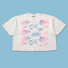 Vintage Women's Fish T-Shirt Medium 