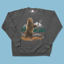 Vintage Grizzly Sweater Large 