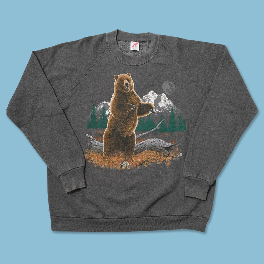Vintage Grizzly Sweater Large 