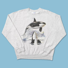 Whale Sweater Medium 