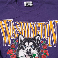 Vintage 1991 Washington Huskies Sweater XLarge
