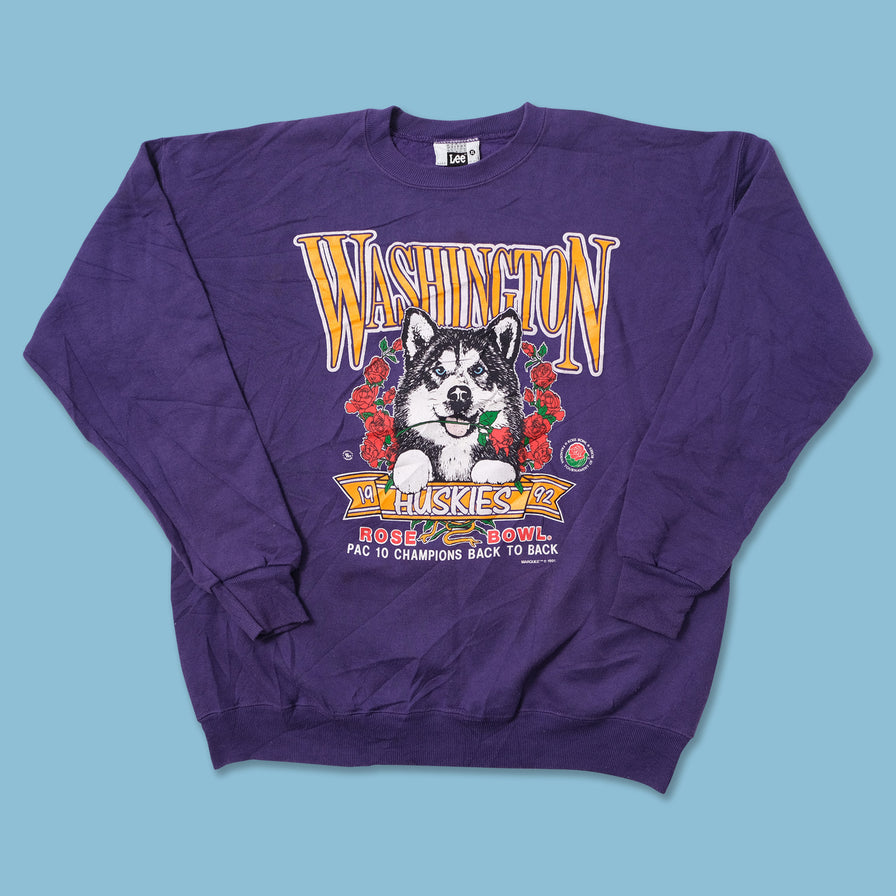Vintage 1991 Washington Huskies Sweater XLarge 