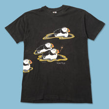 Vintage Tufted Puffin T-Shirt Large 