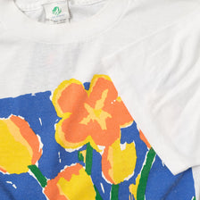 Vintage Flower T-Shirt Large 