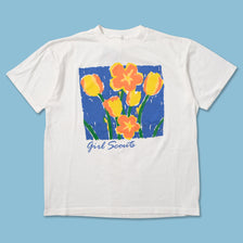 Vintage Flower T-Shirt Large 