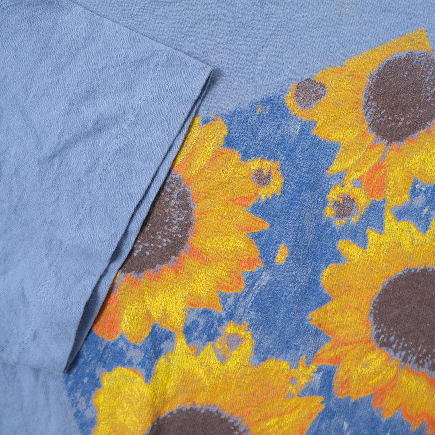 Vintage Sunflower T-Shirt Medium 