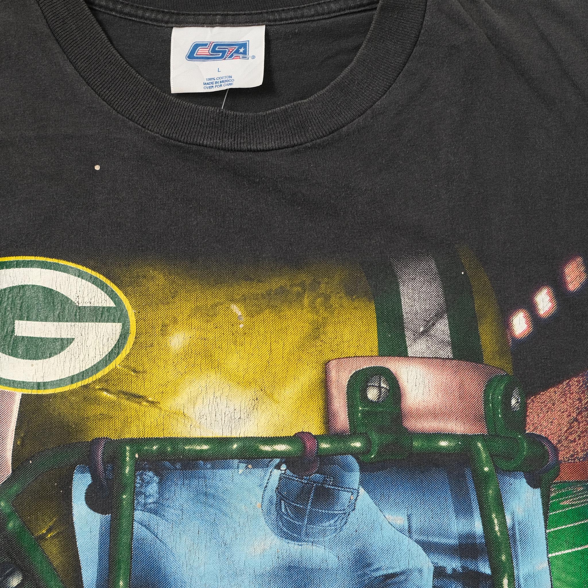 Vintage Green Bay Packers T-Shirt Large | Double Double Vintage