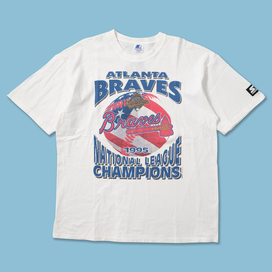 Vintage 1995 Starter Atlanta Braves T-Shirt Large 
