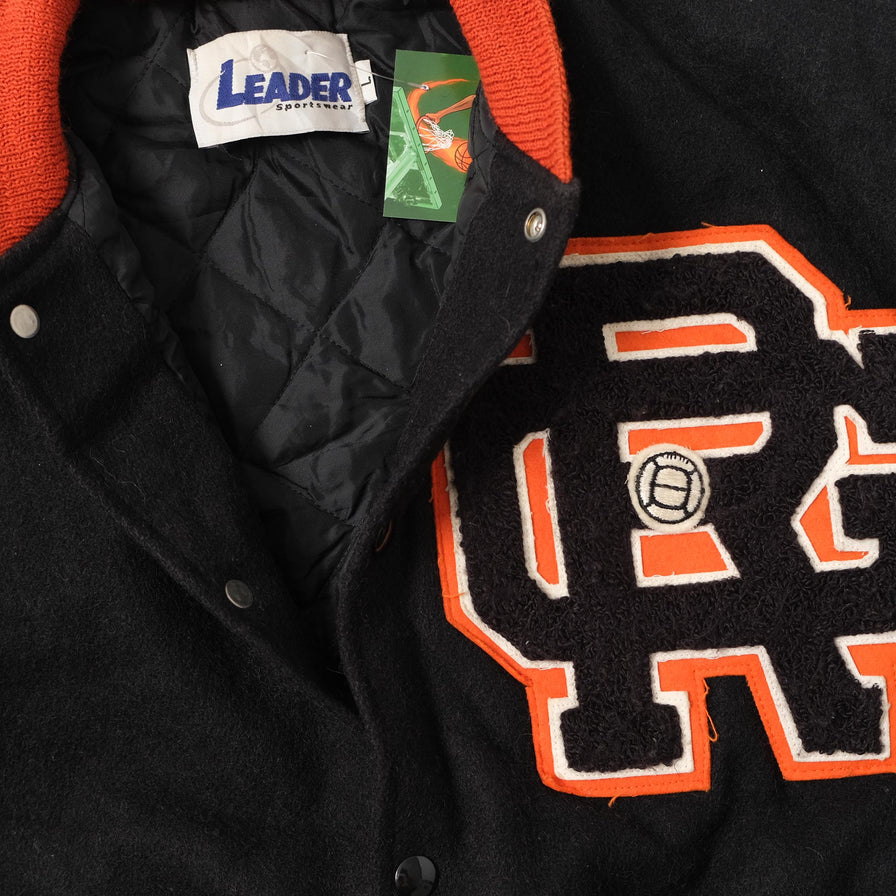 Vintage College Wool Jacket Large 