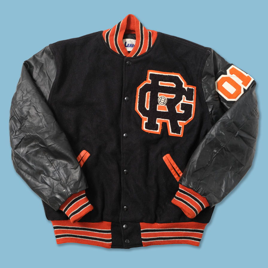 Vintage College Wool Jacket Large 