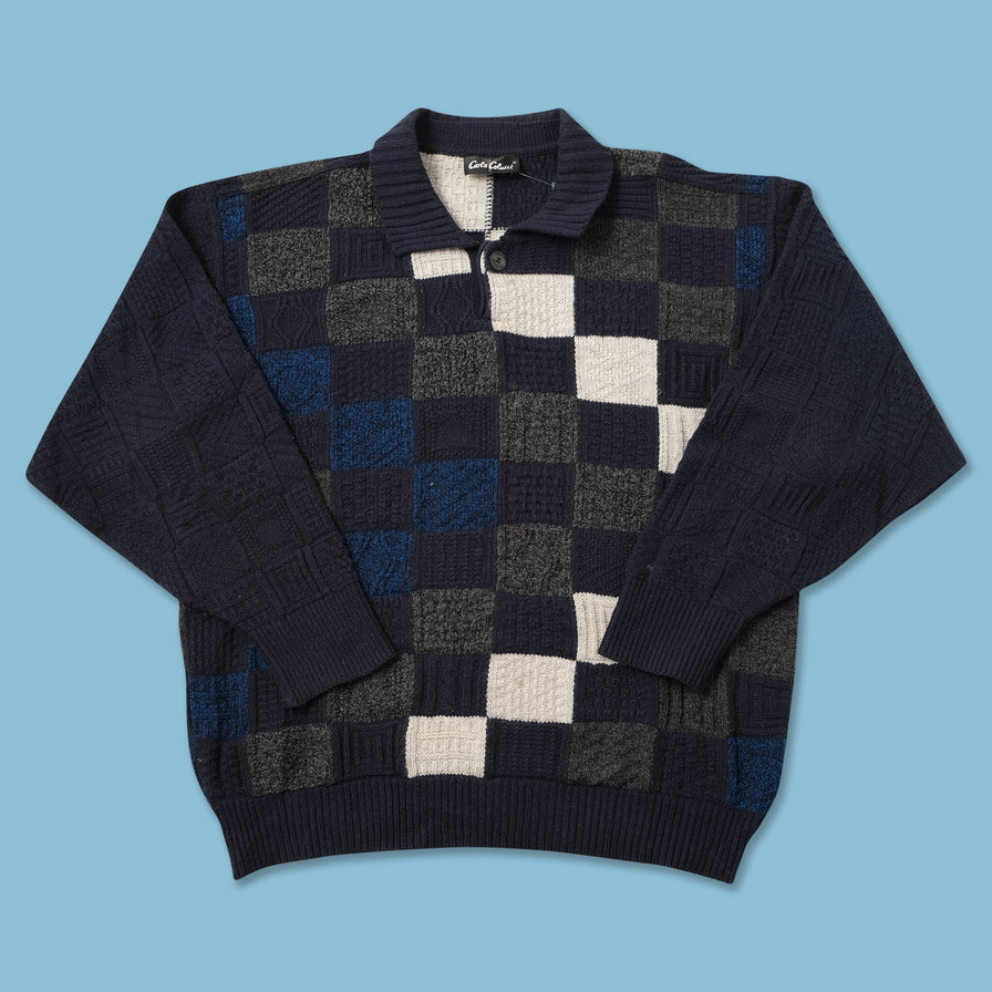 Vintage Carlo Colucci Knit Sweater Large 