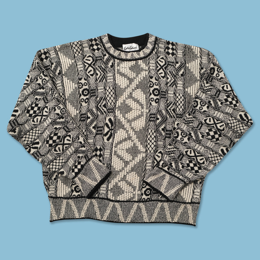 Vintage Carlo Colucci Knit Sweater Medium 