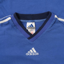 Vintage adidas V-Neck T-Shirt Medium 