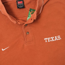 Vintage Nike Texas Longhorns Long Polo Large 