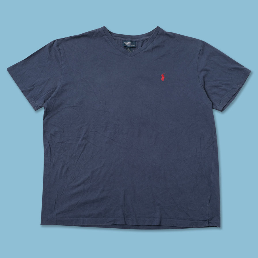 Vintage Polo Ralph Lauren V-Neck T-Shirt XLarge 