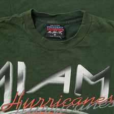 Vintage Miami Hurricanes T-Shirt Medium 