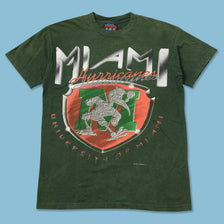 Vintage Miami Hurricanes T-Shirt Medium 