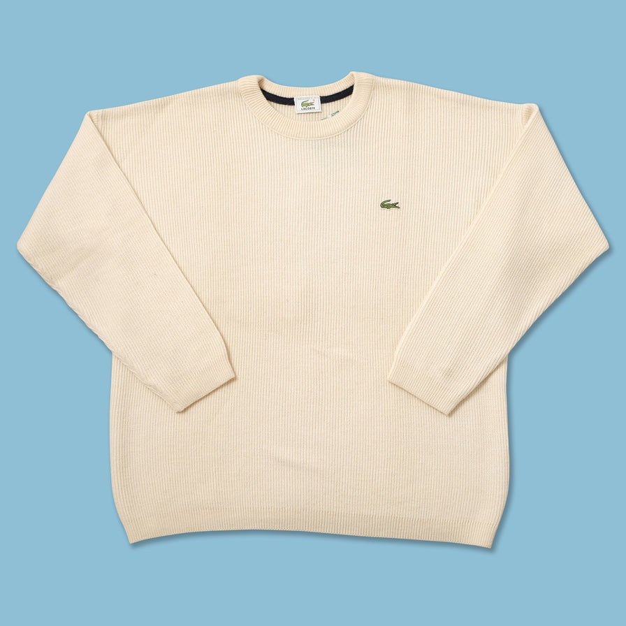 Vintage Lacoste Knit Sweater Large 