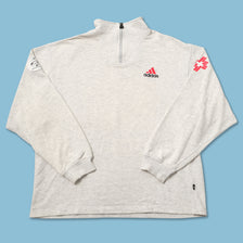 Vintage 1999 adidas Q-Zip Sweater XLarge 