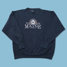 Vintage Maine Black Bears Sweater XXLarge 