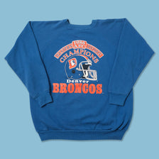 Vintage 1986 Denver Broncos Sweater Medium 