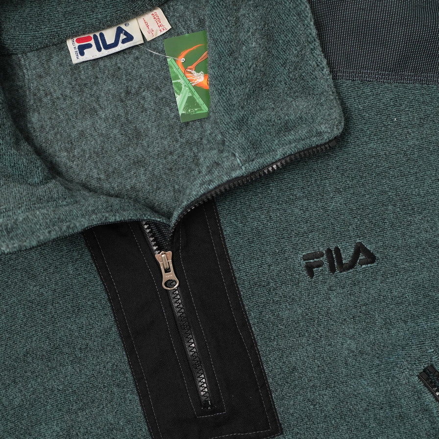 Vintage Fila Half Zip Fleece XXLarge 