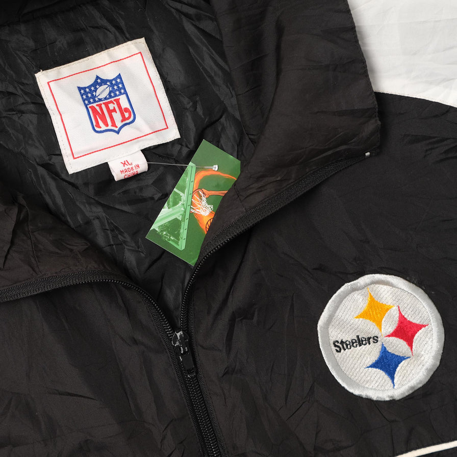 Vintage Pittsburgh Steelers Track Jacket XLarge 