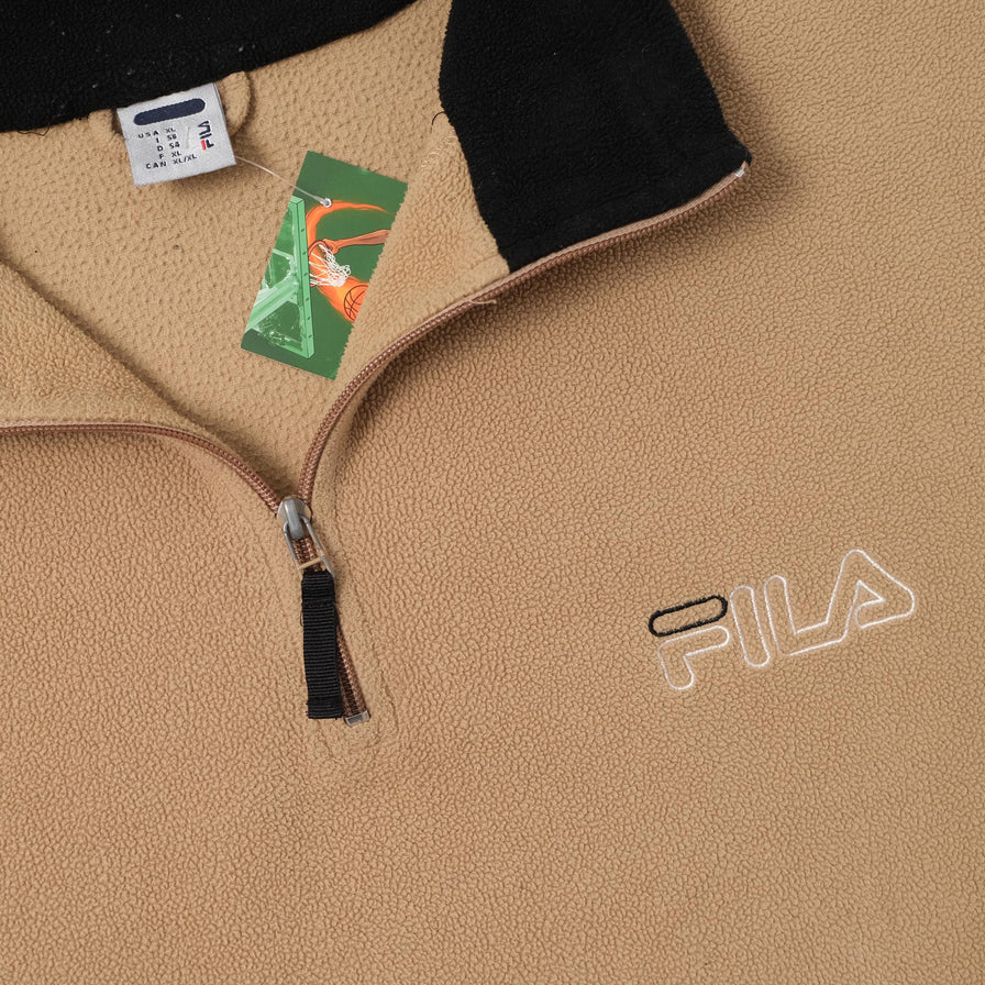 Vintage Fila Q-Zip Fleece XLarge 