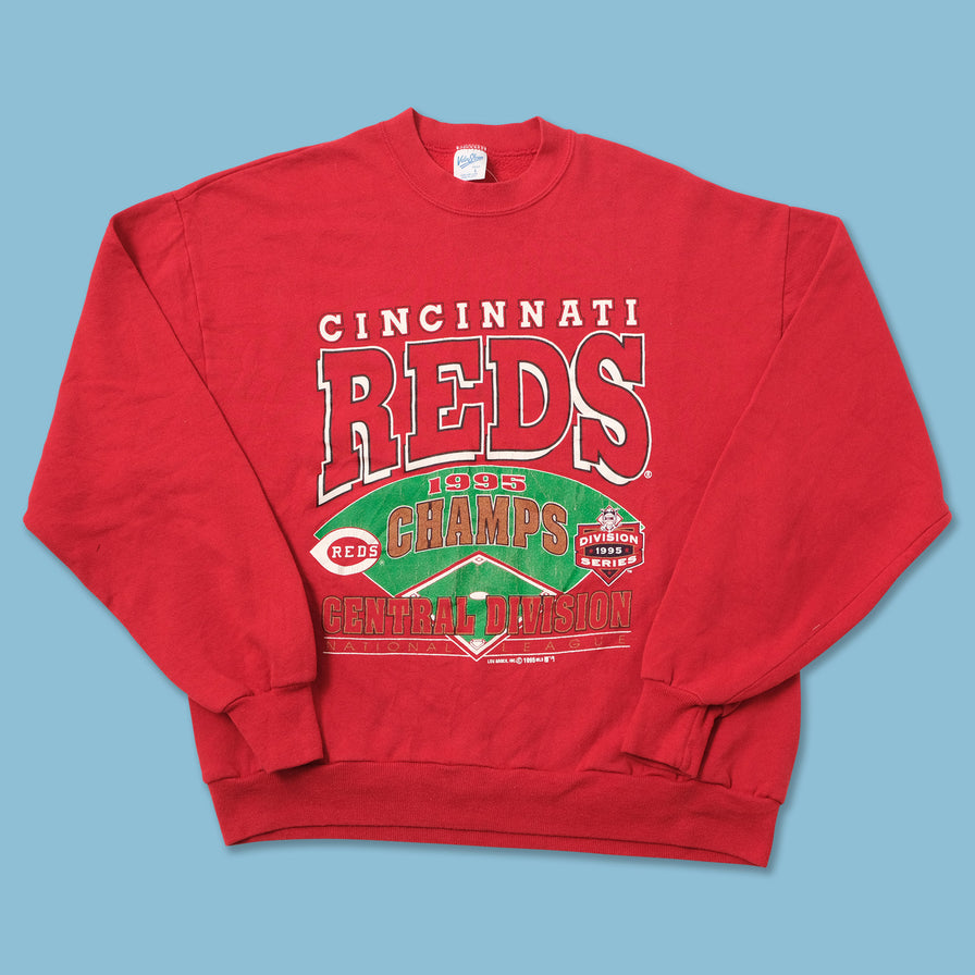 Vintage 1995 Cincinnati Reds Sweater Medium 
