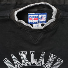 Vintage Oakland Raiders Sweater XLarge 