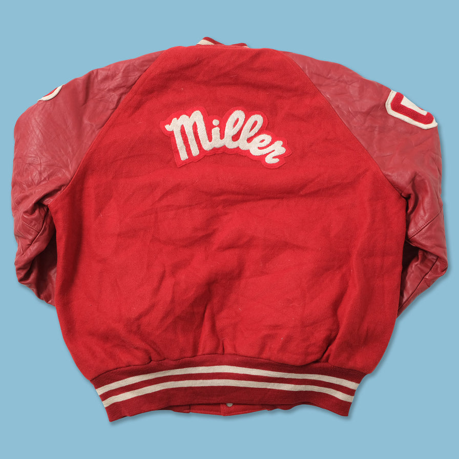 Vintage College Wool Jacket Medium 