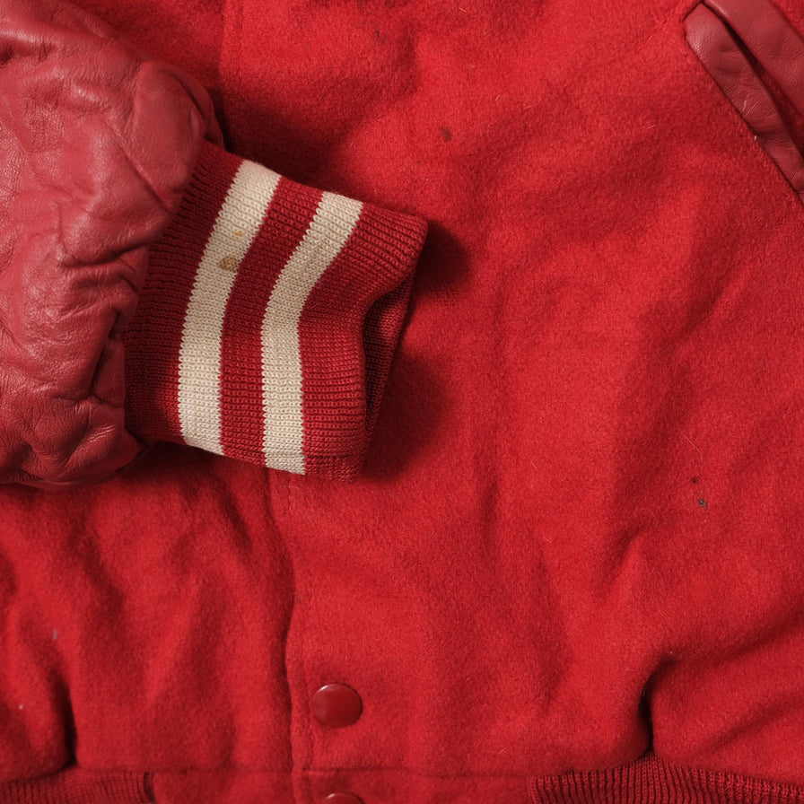 Vintage College Wool Jacket Medium 