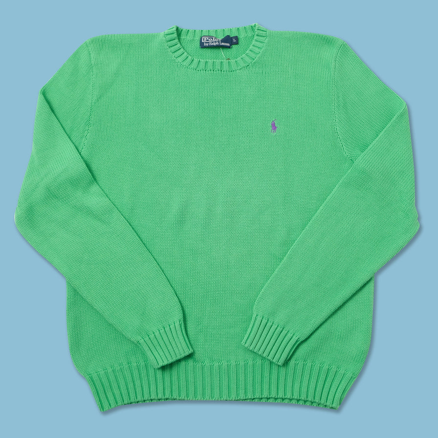 Vintage Polo Ralph Lauren Knit Sweater Large 