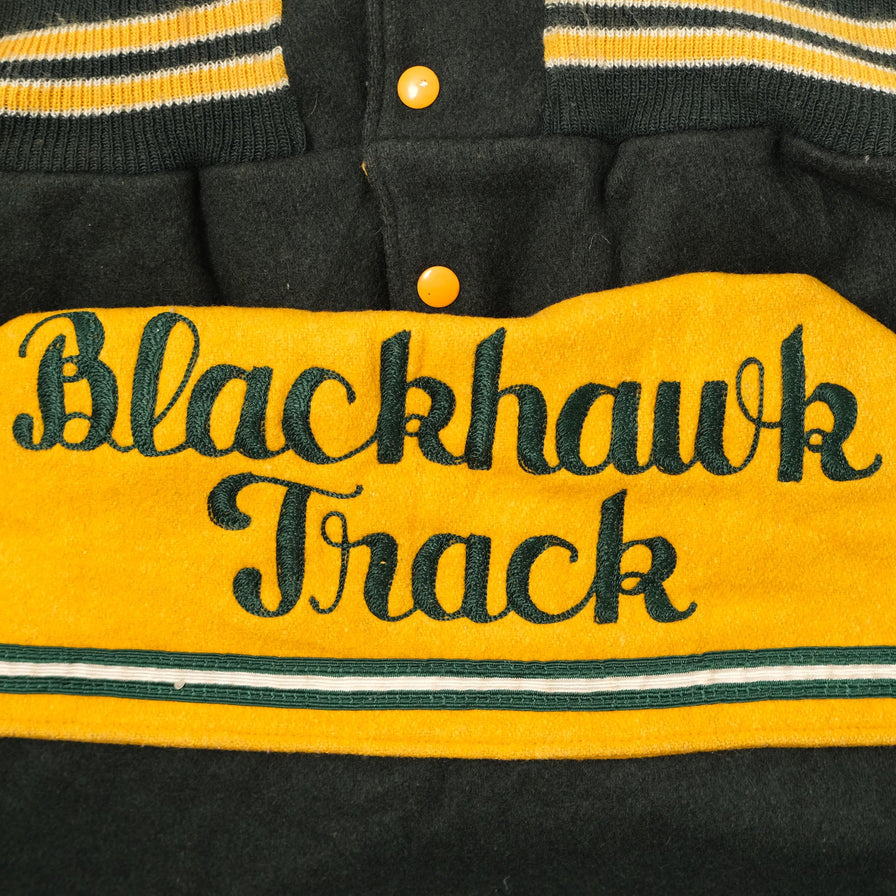 Vintage College Wool Jacket Medium 