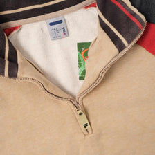 Vintage Fila Q-Zip Sweater Medium 
