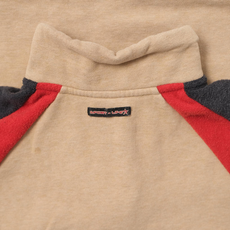 Vintage Fila Q-Zip Sweater Medium 