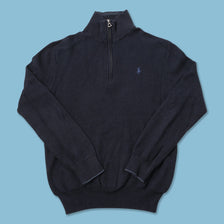 Vintage Polo Ralph Lauren Q-Zip Sweater Small 