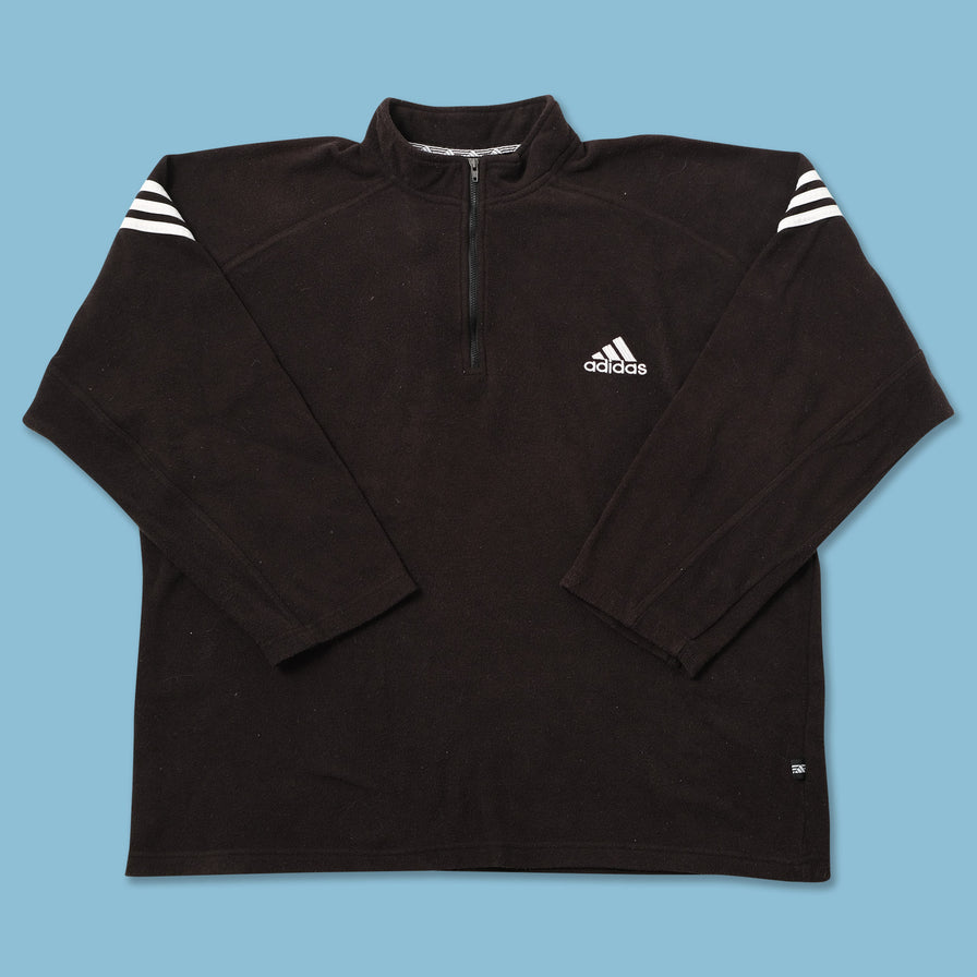 Vintage adidas Q-Zip Sweater XLarge 