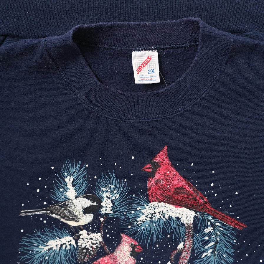 Vintage Winter Sweater XLarge 