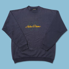 Vintage Notre Dame Sweater Large 