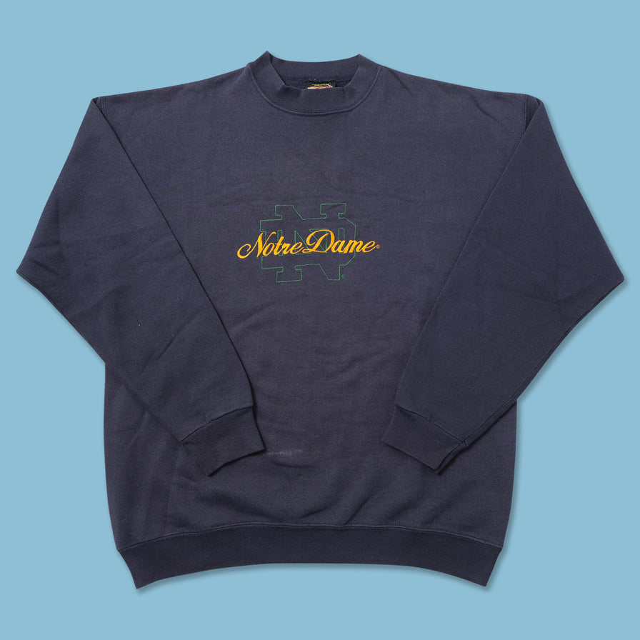 Vintage Notre Dame Sweater Large 